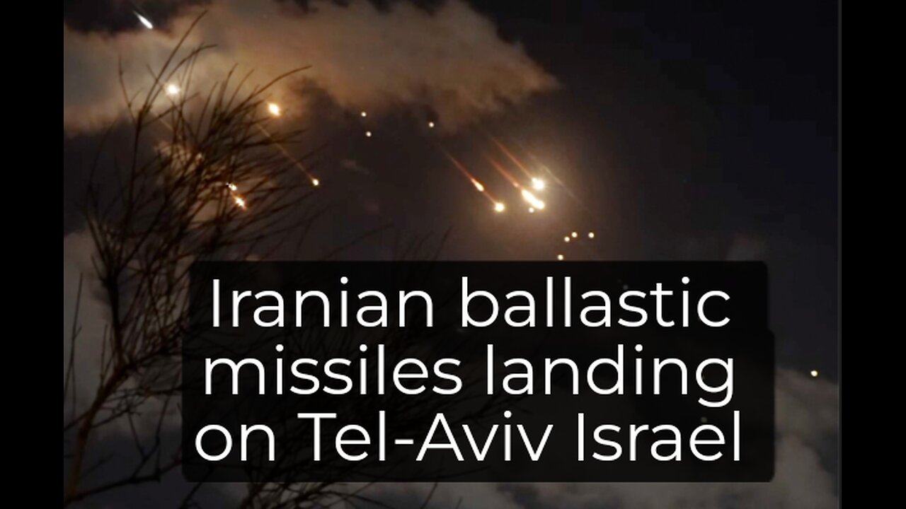 Iranian missiles light up Israeli sky's as Israeli gas wells on fire Lebanon invasion remember gaza