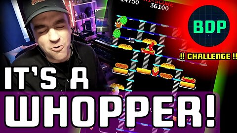 It's a Burger Time Challenge!! | Classic Arcade