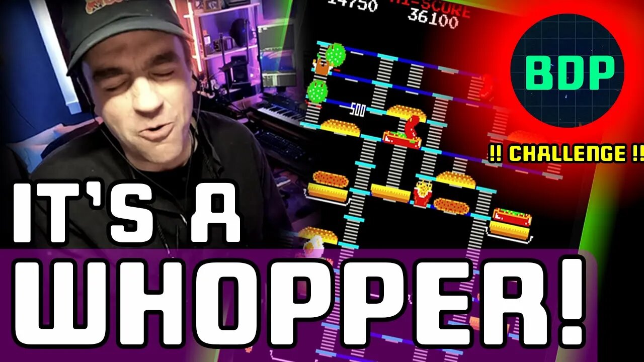 It's a Burger Time Challenge!! | Classic Arcade