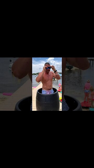 22 Cold Dunks in the Ice Barrel