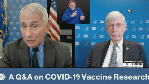 Life may not return to normal until the end of 2021, Fauci says