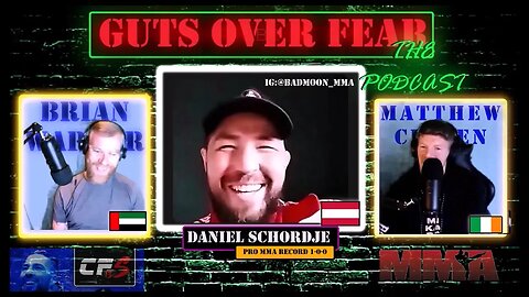 Meet MMA Pro Fighter Daniel Schordje