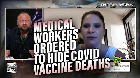 Criminal Coverup! Hospitals Order Medical Workers to Hide Covid Vaccine Side-Effects