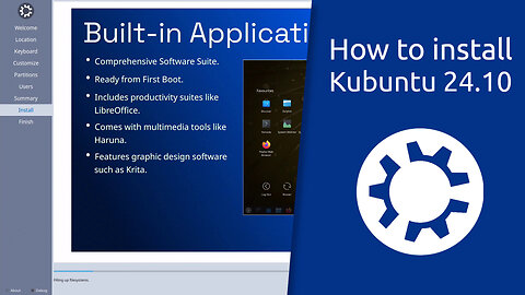 How to install Kubuntu 24.10