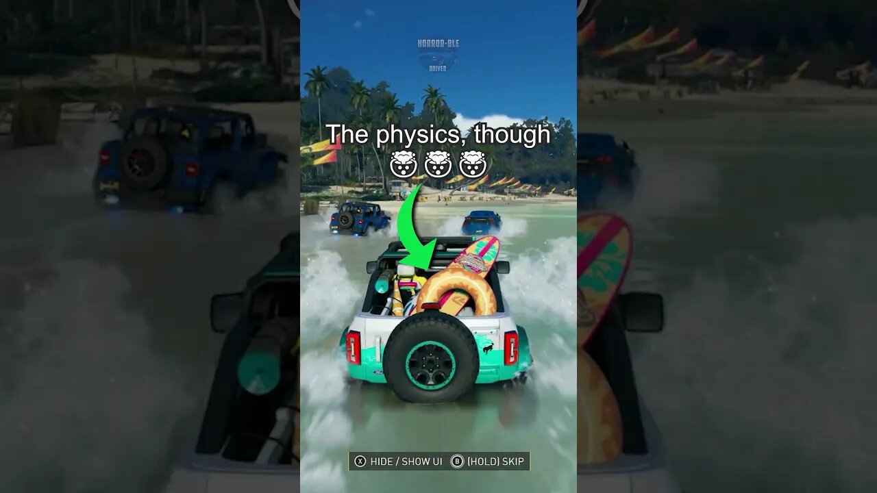 The Crew Motorfest PHYSICS be like