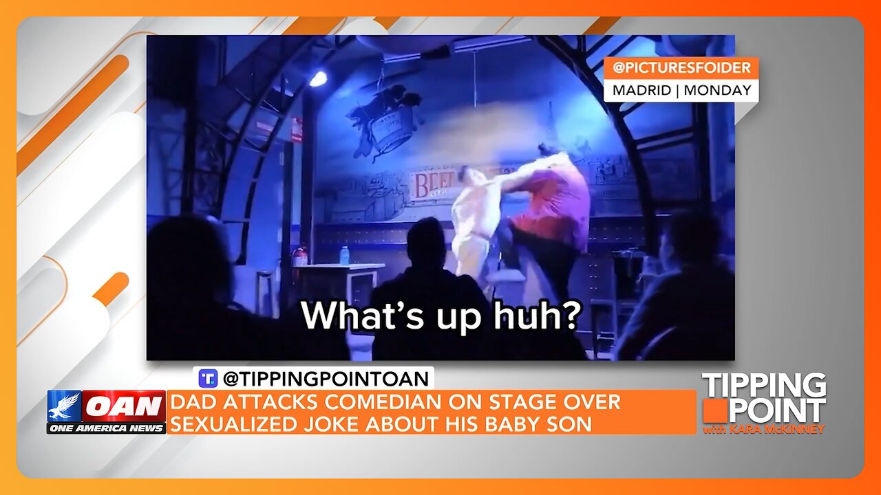 Father Confronts Leftist Comedian Over Gay Sexualized Jokes About His Baby | TIPPING POINT 🟧