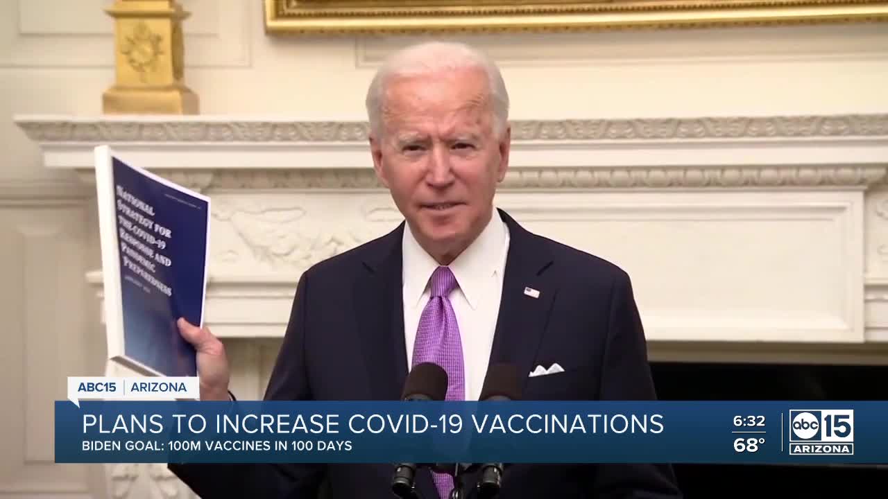 President Biden unveils new COVID-19