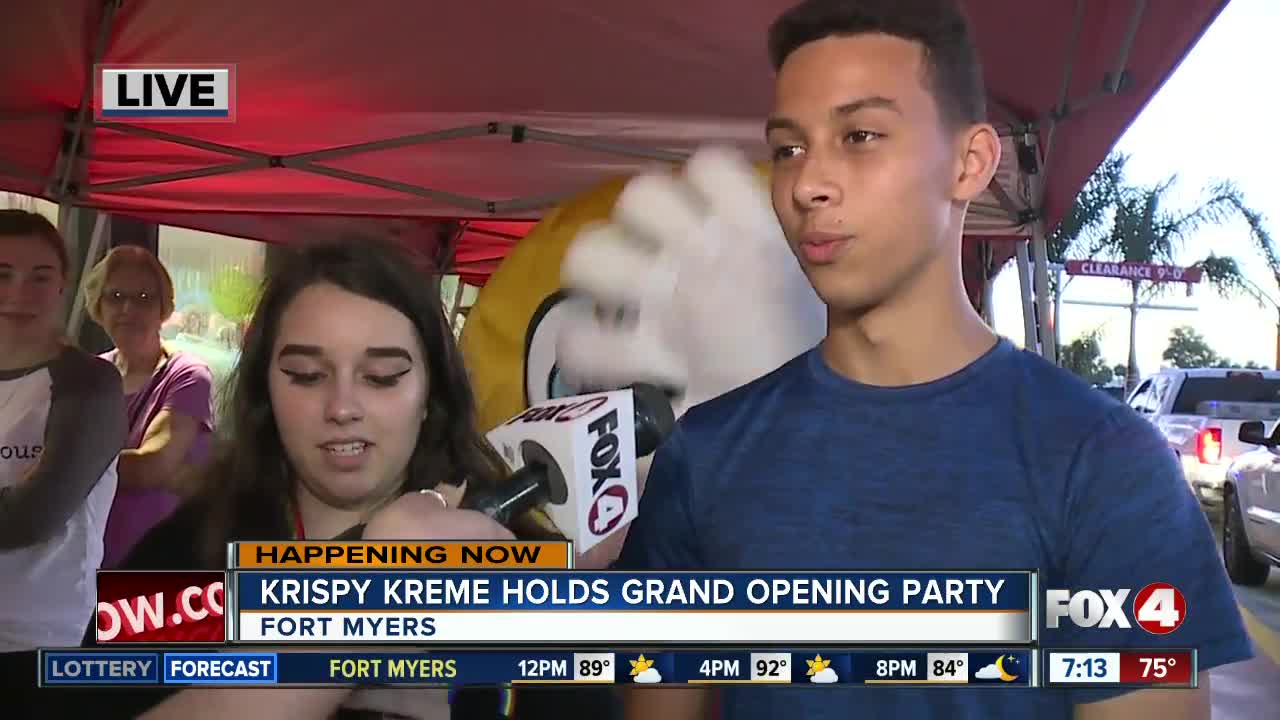 Krispy Kreme Grand Opening