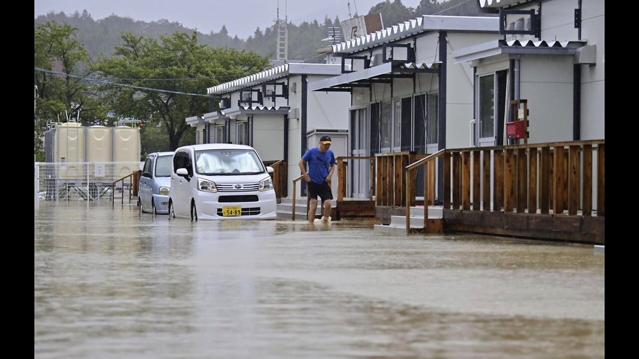 Rescue workers search for missing people after heavy rain pounds Japan’s Noto region