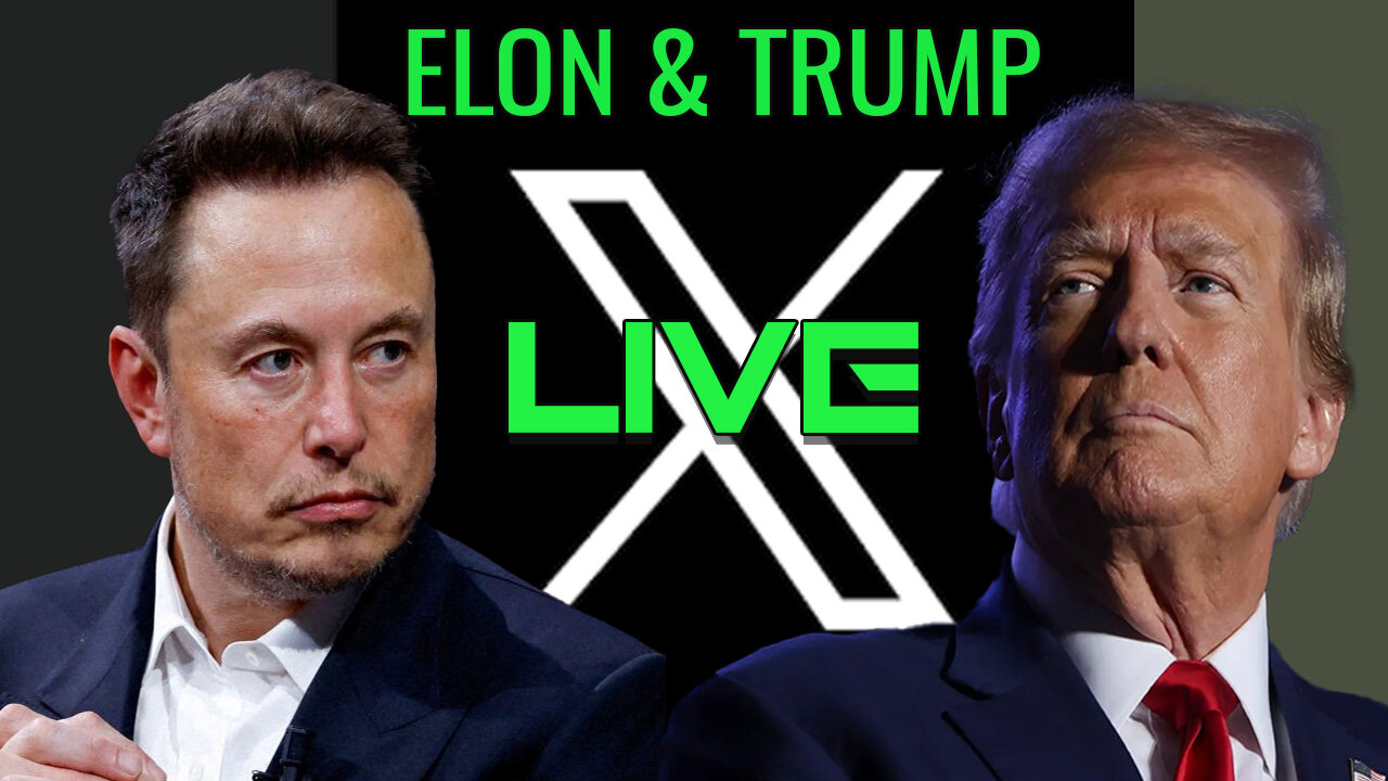 ELON MUSK & TRUMP LIVE ON X INTERVIEW