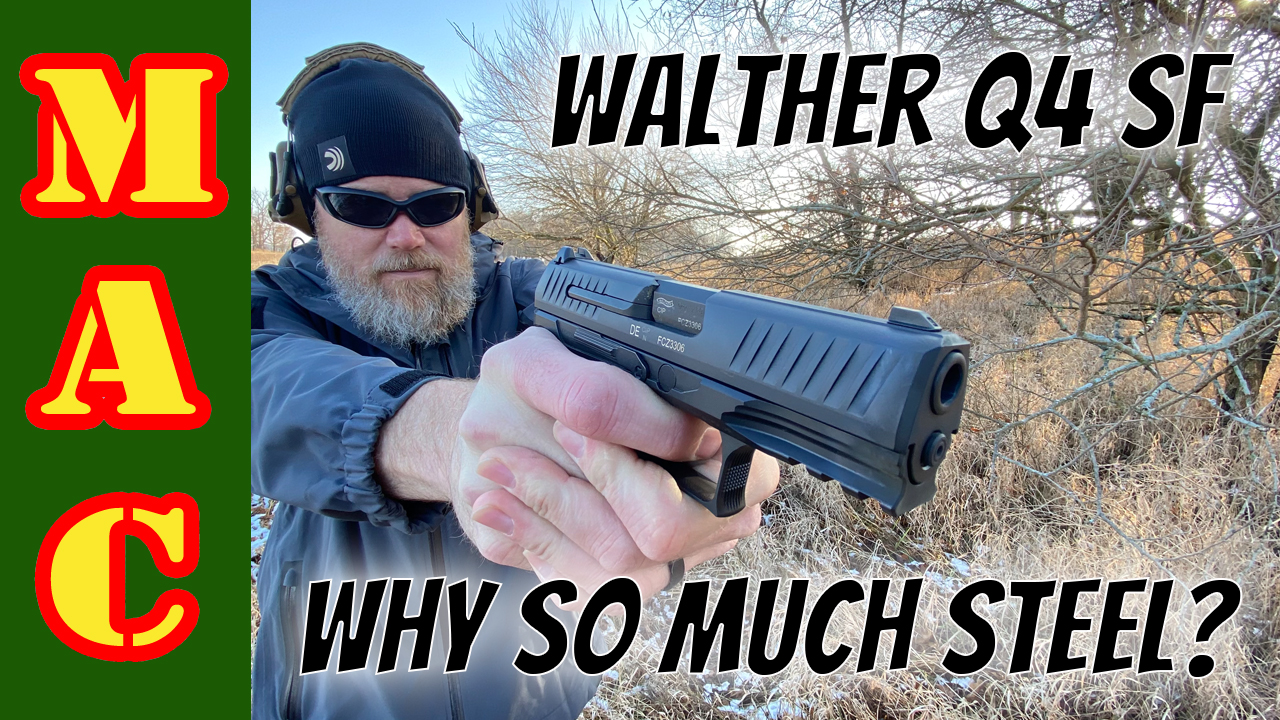 Walther steel frame Q4 SF: An improvement or an awkward feature?