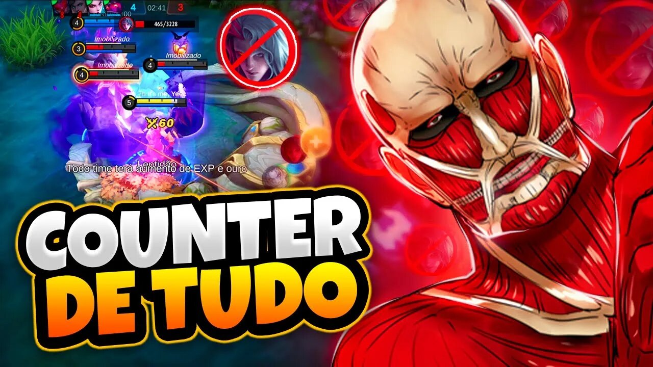 COM ELE FICA FÁCIL COUNTERAR O ARLOT E QUALQUER HERÓI QUE USA DASH | MOBILE LEGENDS