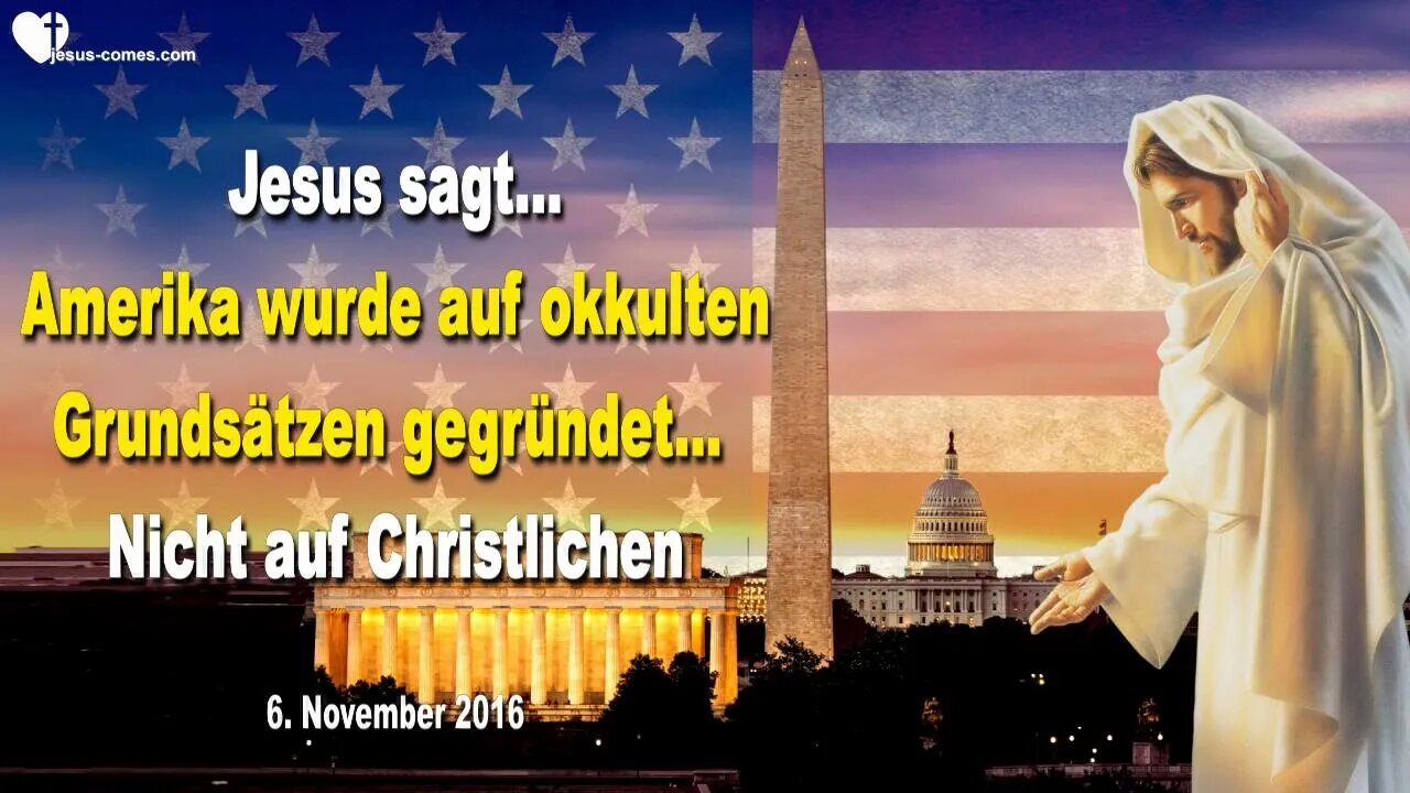 Rhema 26.11.2022 ❤️ Amerika wurde auf okkulten Grundsätzen gegründet, nicht auf Christlichen