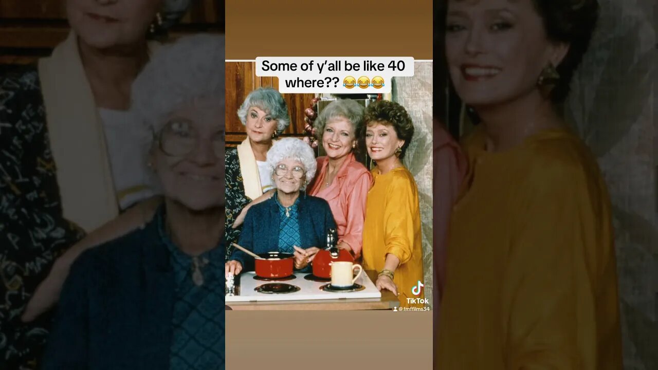 “Some of y’all be like 40 .. where??” 😂😂 #funny #old #oldisgold #fmffilms #funnymoments #comedy