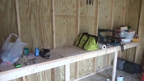 Setting Up My New Off Grid Wood Shop