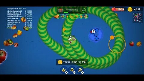 CASUAL AZUR GAMES Worms Zone .io - Hungry Snake 41