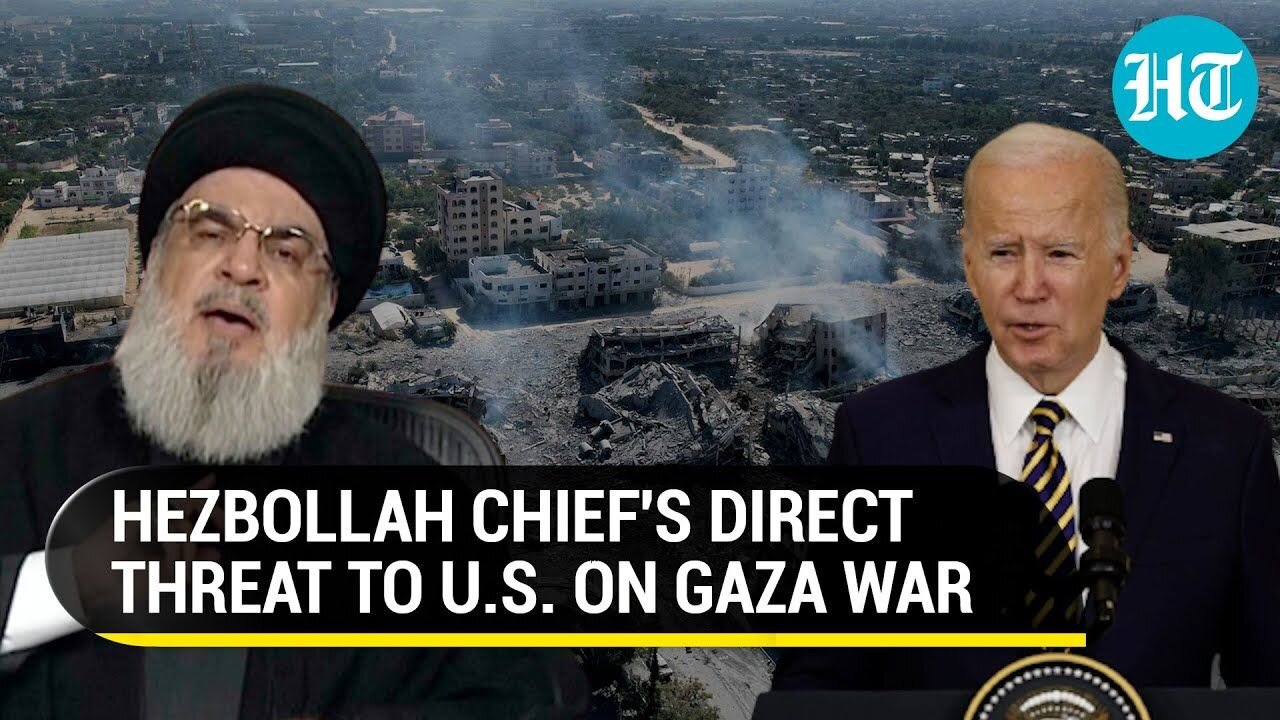 Hezbollah Threatens Wider War In Middle-East; Nasrallah Targets U.S. Over Israel's Gaza Assault