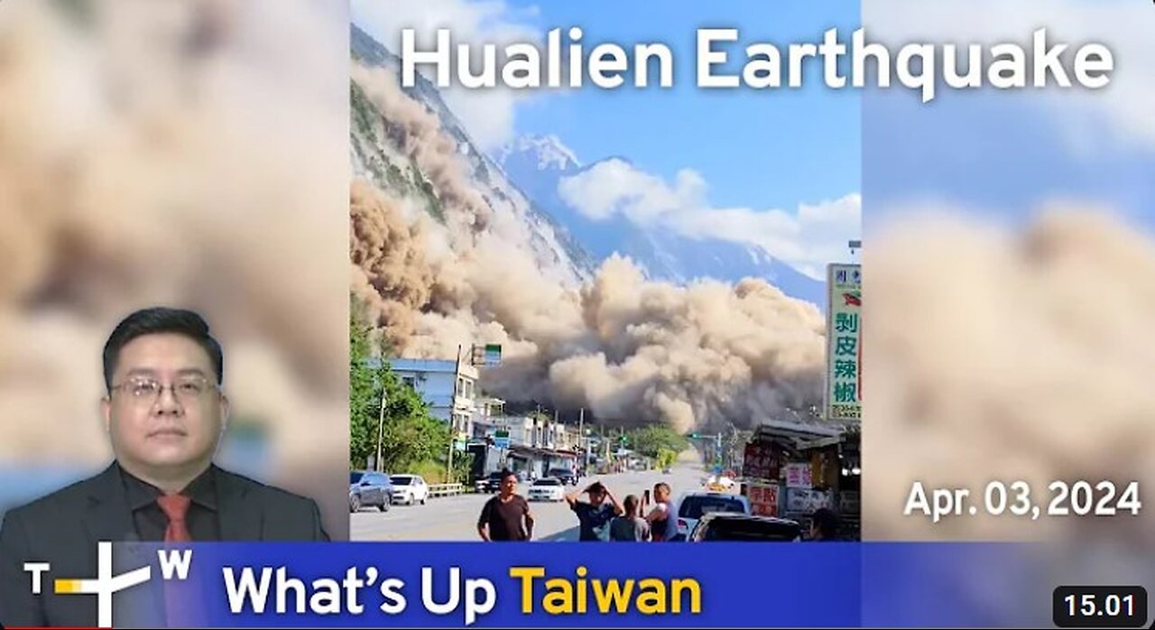 TAIWAN Hualien a Powerful Earthquake, TSUNAMI Alert? - April 3, 2024