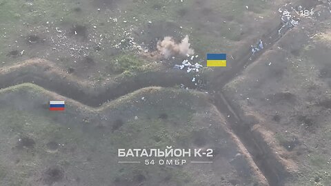 Trench Combat Episode: Ukrainian Infantry Takes Out Russian Invaders at Close Range