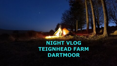 Night vlog. Wildcamping. Short video