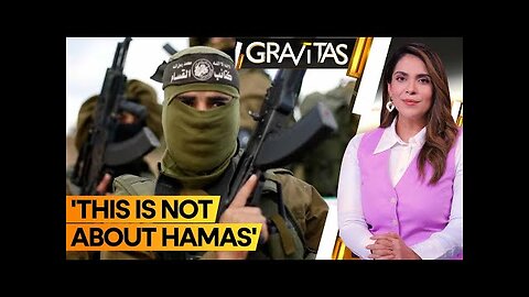 Israel-Palestine war: Palestinian journalist walks off when questioned on Hamas | Gravitas