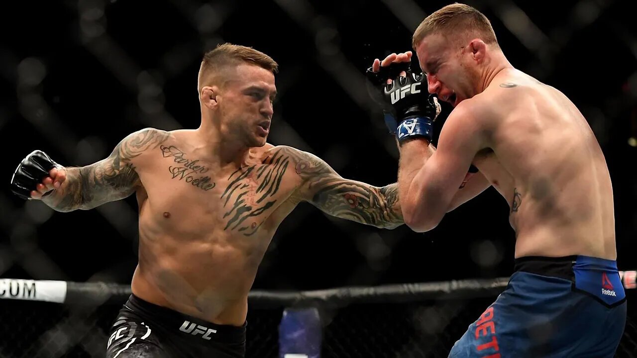 UFC Dustin Poirier VS Justin Gaethje 1 FULL FIGHT - MMA Fighter