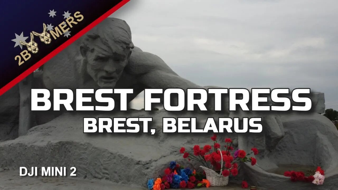 BREST FORTRESS IN BREST, BELARUS BY DJI MINI 2 #djimini2