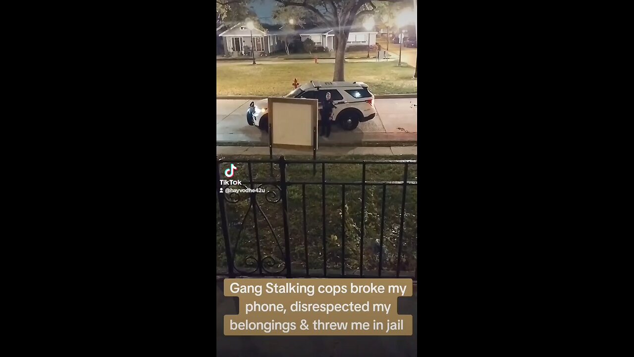 My 02/28/2024 #gangstalking setup arrest