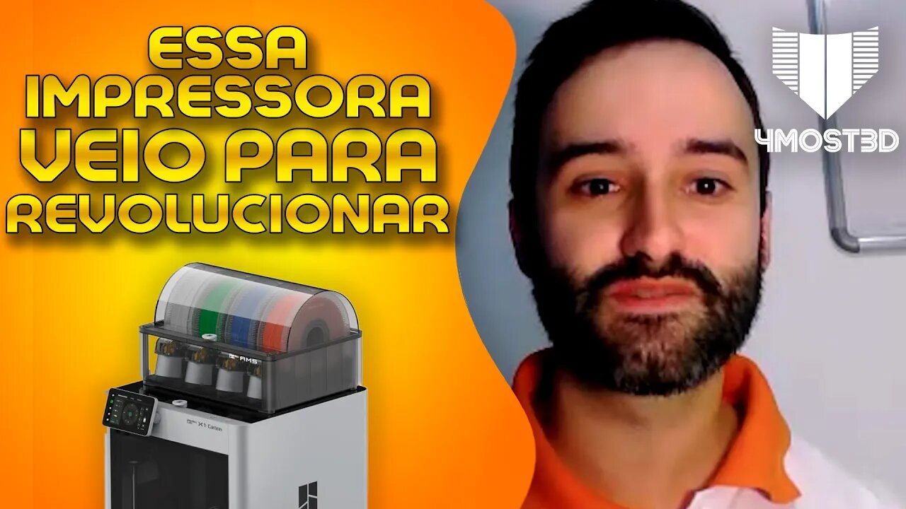 #CORTE - NOVA REVOLUÇÃO DA IMPRESSÃO 3D | X1 Bambu Labs