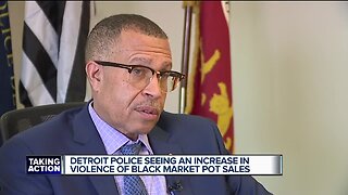 Chief Craig on black market marijuana sales: 'We're trying to stop the violence.'