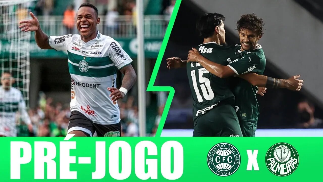 PRÉ-JOGO CORITIBA X PALMEIRAS AO VIVO. PAULO MASSINI