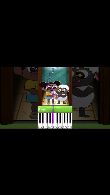 Grimace Shake Animation (@DDDDani1) AMANDA THE ADVENTURER ANIMATION - Octave Piano Tutorial
