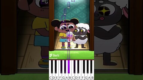 Grimace Shake Animation (@DDDDani1) AMANDA THE ADVENTURER ANIMATION - Octave Piano Tutorial