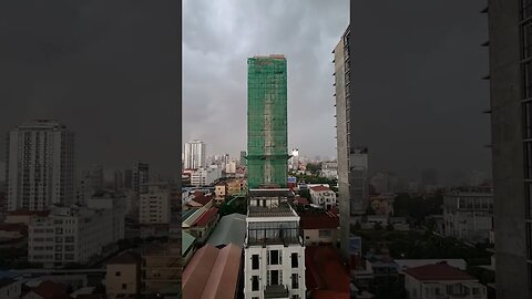 Rainy Season 🌧 Penh Cambodia 🇰🇭 #shorts #cambodia #phnompenh #expat #digitalnomads