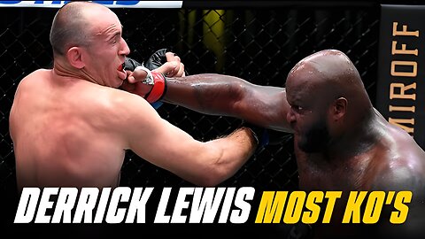 Derrick Lewis' Record-Setting 14 Knockout Wins