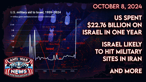 US Spent $22.76 Billion on Israel in One Year, Israel Likely to Hit Military Sites in Iran, and More