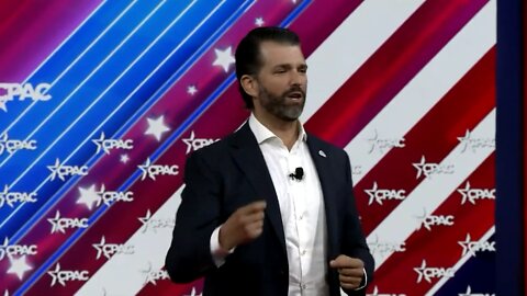 Donald Trump Jr takes on the Fake News at CPAC!