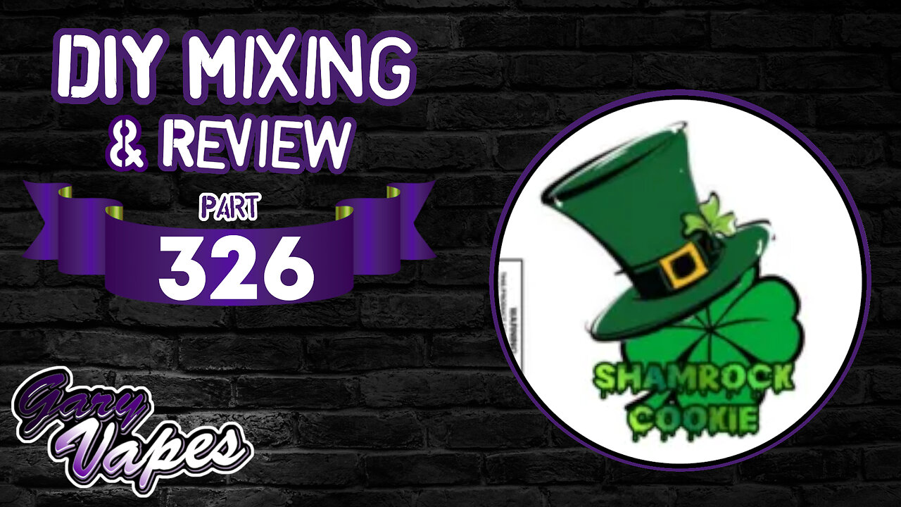 DIY E juice Mixing and Review! Shamrock Cookie Sad Boy Remix By Warbstar