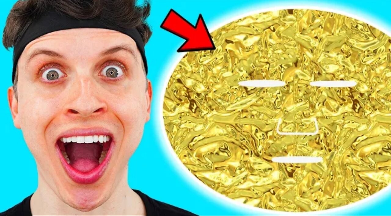 I Made 24k Gold Face Mask