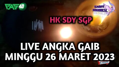 🔴 LIVE ANGKA GAIB JITU HK SDY SGP MINGGU 26 MARET 2023 PREDIKSI RUMUS BOCORAN TUNGGAL HK JITU