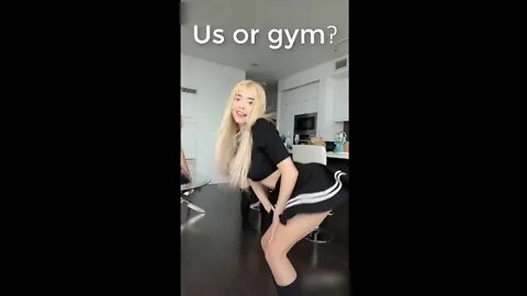 "us or the gym?" - zyzz