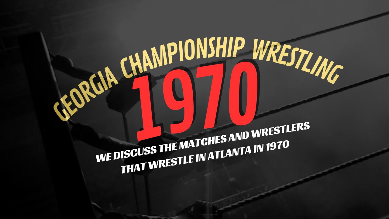 Georgia Championship Wrestling - May 1970