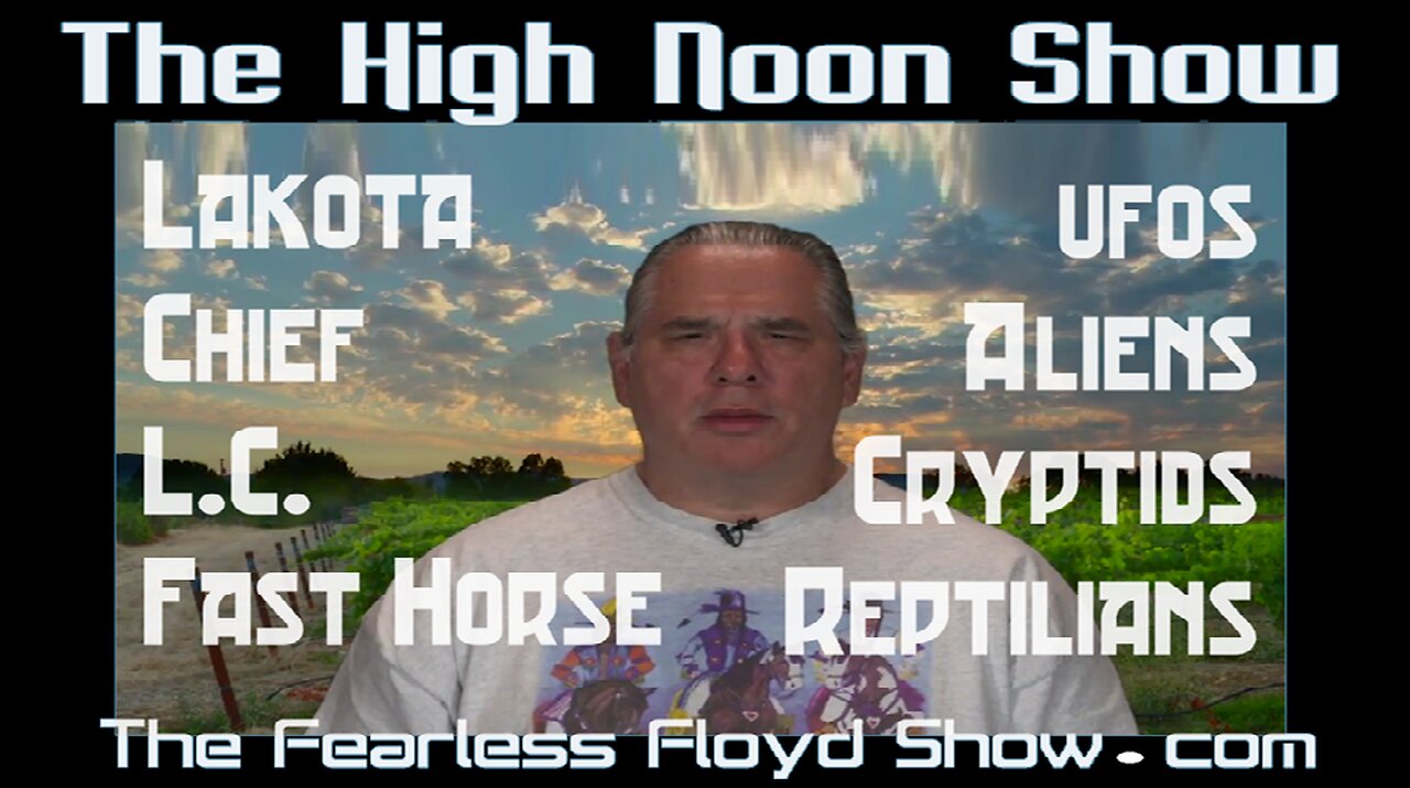 LAKOTA CHIEF L.C. FAST HORSE: UFO'S, ALIENS, CRYPTIDS, REPTILIANS & MORE . . .