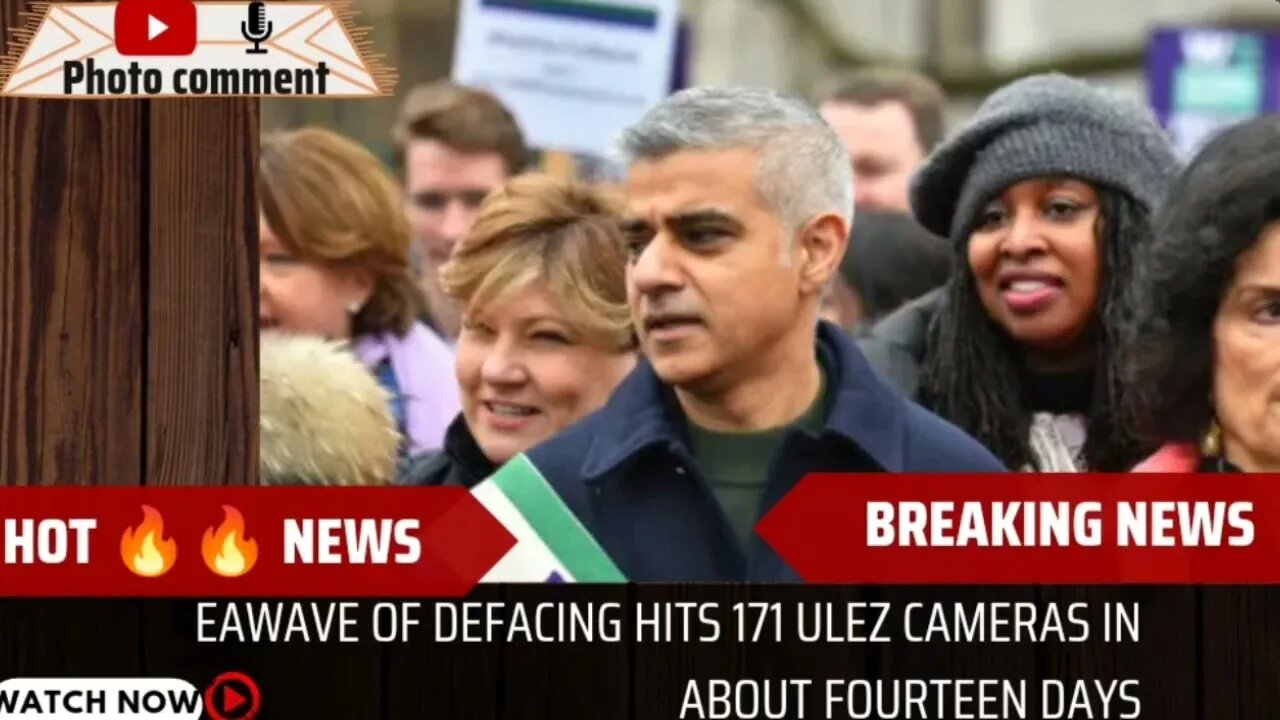 Wave of Defacing Hits 171 ULEZ Cameras in About fourteen days