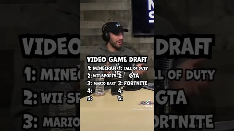 Is it Closer Than We Think? Video Game Draft!! #fyp #videogames #callofduty #halo #fortnite #draft