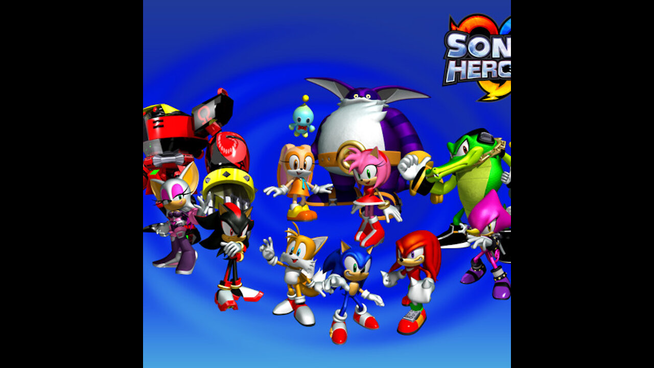 [Ben's childhood video games] Sonic Heroes part 1 Stage 1 Seaside Hill