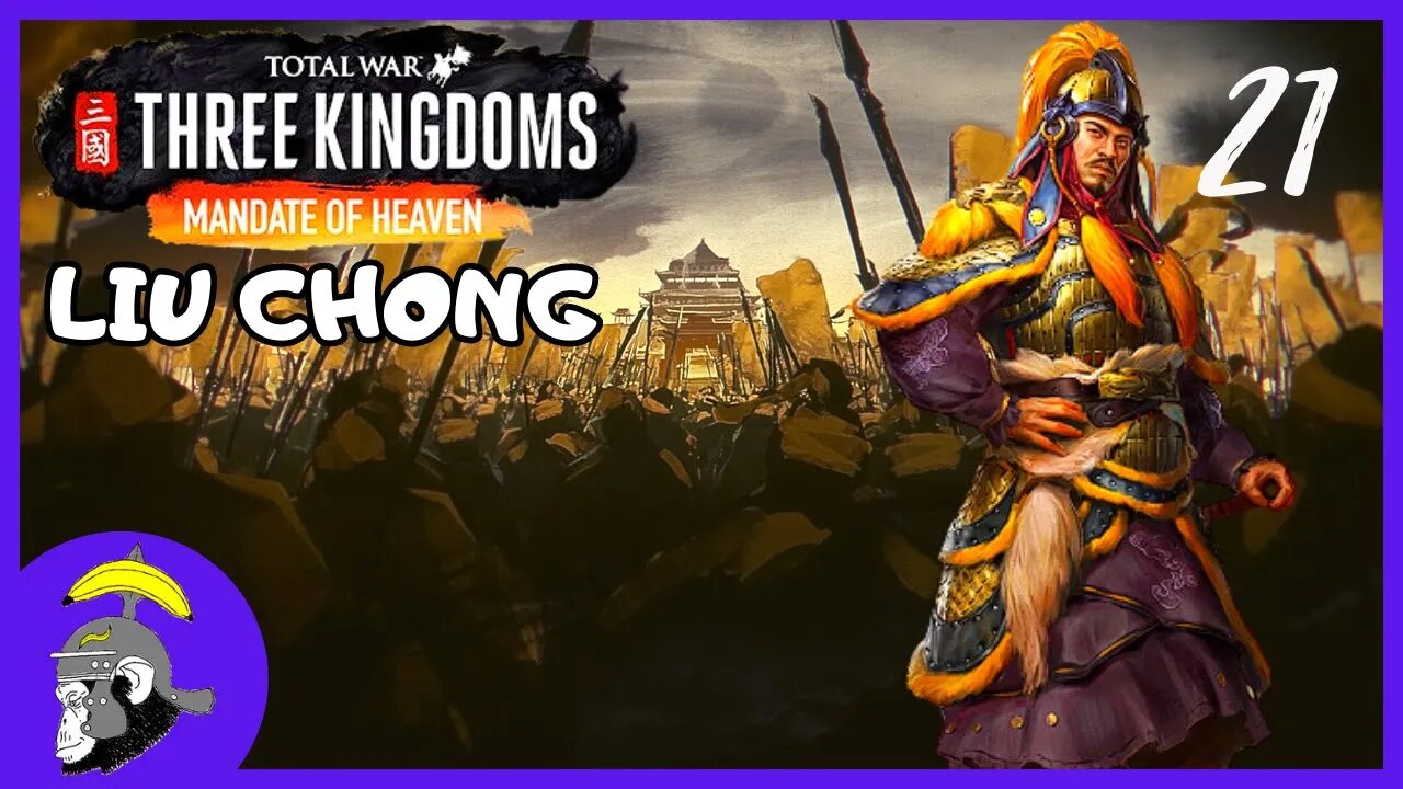 Total War Three Kingdoms : Disciplina VS Qualidade - Liu Chong | Gameplay PT-BR #21