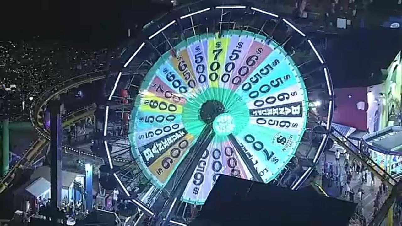 'Wheel of Fortune' takes over Santa Monica Pier