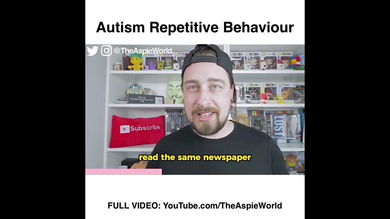 Autism And Repetitive Behaviour @TheAspieWorld #autism #shorts #actuallyautistic