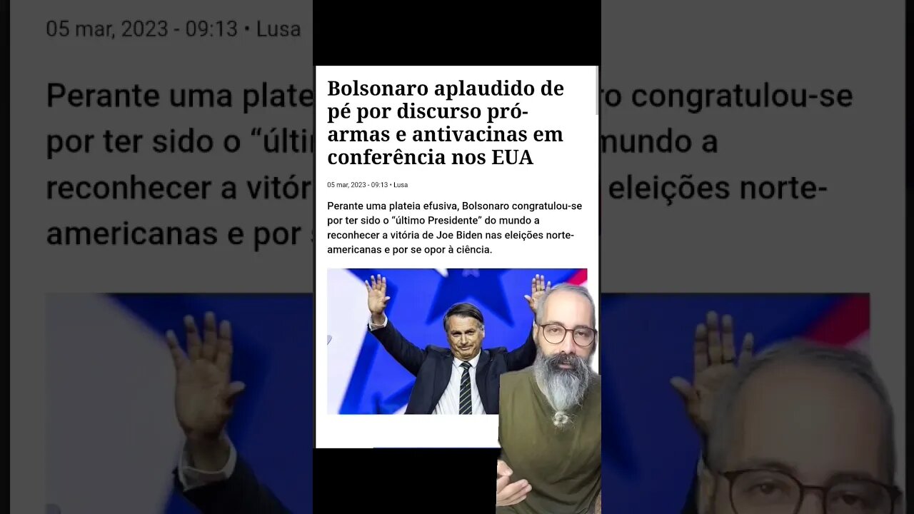 Bolsonaro é aplaudido de pé nos EUA #shorts #bolsonaro #eua #rikorocha